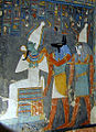 Tres dieus majors dau panteon egipcian : Osiris, Anubis e Òrus