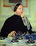 Lady at the Tea Table, ca 1884, Metropolitan Museum of Art.