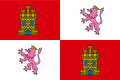 Bandera de Castiella "cuartelada".