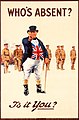 استفاده از تکنیک‌های هنر گرافیک در این پوستر پروپاگاند جنگی جان بول John Bull انگلیسی، در تراز با عمو سام آمریکایی بر تأثیر آن افزوده‌است.[۱۴۷]