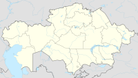 آلماتی در قزاقستان واقع شده