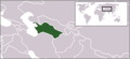 Turkmenistanর মানচিত্রগ
