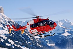 Hubschrauber der Schweizerischen Rettungsflugwacht (von Matthias Zepper)