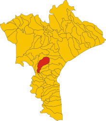 Girifalco – Mappa