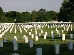 National cemetery of the USA in Arlington, Virginia / US-Nationalfriedhof in Arlington