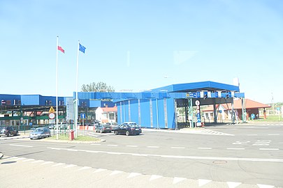 Przejście graniczne Bobrowniki-Bierestowica (sierpień 2018)