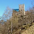 Schloss Juval, Torturm mit Glasdach