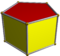 Esimerkki: viisikulmainen (pentagonaalinen) prisma, {5}×{}, saadaan yhdistämällä kaksi yhdensuuntaista viisikulmiota viidellä yhdensuuntaisella sivutahkolla.