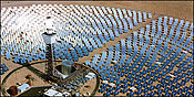 La central solar de torre central del "Solar Two", pertanyent a El Projecte Solar.