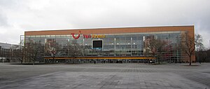 Die damalige TUI Arena in Hannover im Januar 2012