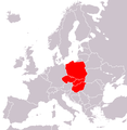 Σύμφωνα με τον Economist και τον Ρόναλντ Τάιρσκι ένας αυστηρός ορισμός της Κεντρικής Ευρώπης σημαίνει την Ομάδα Βίσεγκραντ