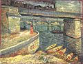 Винсент Ван Гог. «Вид моста в Аньер-сюр-Сен»