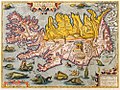 Iceland in 1590, Ortelius