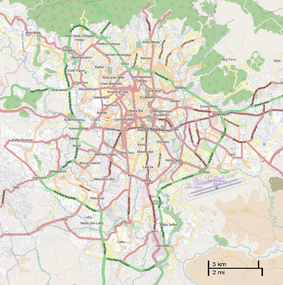 نقشه شهر آدیس آبابا