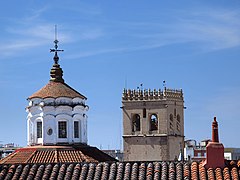 Alto de la cúpula de la Iglesia de la Concepción, junto a la torre de la Catedral