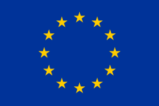 Le drapeau européen.