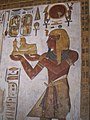 Хонсу һарайында Рамзес III-нөң рәсеме