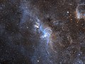 Le soufre dans les nébuleuses NGC 3576 et NGC 3603. Par Dylan O'Donnell