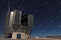 超大型望遠鏡VLTと天の南極[3]。