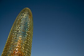 Torre Agbar en Barcelona, de Jean Nouvel, 2005