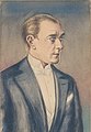 Mustafa Kemal Atatürk (Gemälde von Əli bəy Hüseynzadə)