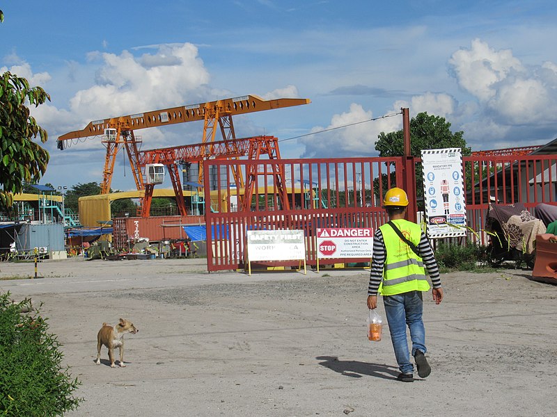 File:Construction of San Fernando station Baliti Panipuan section 01.jpg