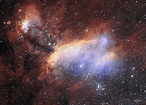蝦星雲[歐 37] 類型：發射星雲