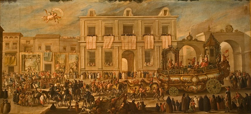 Carro de la Común Alegría, de Domingo Martínez. Ca. 1748.