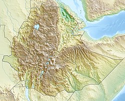 Location of Lake Tana in Ethiopia.