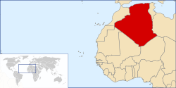 Географічне положення Алжиру