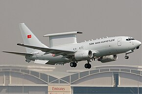 トルコ空軍のE-7T
