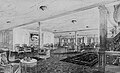 Titanic's first class reception room