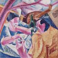 Umberto Boccioni: Deutsch: Unter der Pergola in Neapel 1914