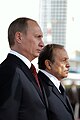 Abdelaziz Bouteflika and Vladimir Putin