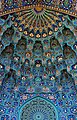 14. A szentpétervári mecset majolikával díszített mennyezete a bejáratnál (javítás)/(csere)