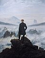 El caminante sobre el mar de niebla, de Caspar David Friedrich (Romanticismo).