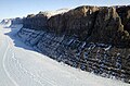 Ледников каньон в Северна Гренландия