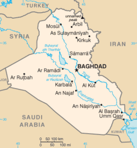 Իրաքի դիրքը