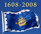 1608-2008 : le drapeau officiel des 400 ans