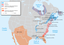 Az észak-amerikai gyarmatok az 1700-as éveke elején, az „Anna királynő háborújának” kitörése (1702) előtti időszakig