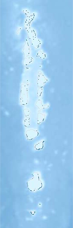 Hirimaradhoo is located in Maldives