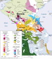CIA map on the Ethno-Linguistic groups in the Caucasus region