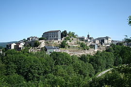 A general view of La Salvetat-sur-Agout