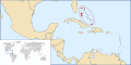 Bahamas, Theর মানচিত্রগ
