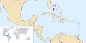 Vendndodhja - Bahamet