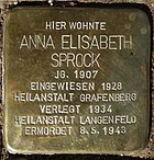 Stolperstein für Elisabeth Sprock