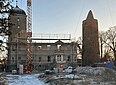 Schloss Pouch im Umbau, 2024