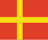 Vlajka Skåne (zaniklá švédská provincie)