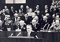 Ceaușescu parla a Mosca nel 1982 per il 60º anniversario della formazione dell'Unione Sovietica