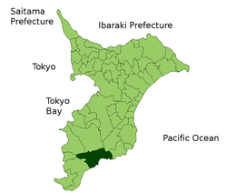 Kamogawa – Mappa